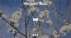 Desktop Screenshot of mothersruin.net
